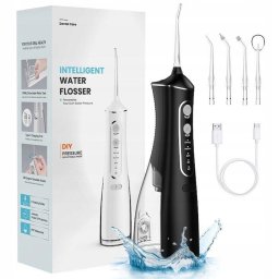 Irigator oral Irigator bucal dental portabil Negru