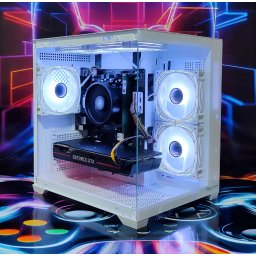 ARES - Calculator Gaming AMD Ryzen 5 5500, 16GB DDR4, NVME 512GB + 1TB HDD, video NVidia GeForce GTX 1080 8GB GDDR5X 256-bit, Telecomanda ARGB
