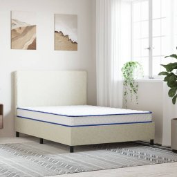 Gossi saltea din spuma cu memorie, alb, 140x190x17 cm