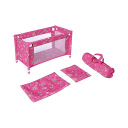 Pat pentru păpuși roz