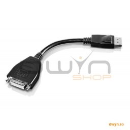 LENOVO Cablu adaptor video DisplayPort to Single-Link DVI-D