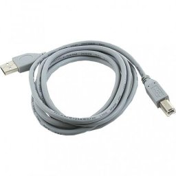 Cablu Gembird USB pentru imprimanta, USB 2.0 (T) la USB 2.0 Type-B (T), 1.8m, gri