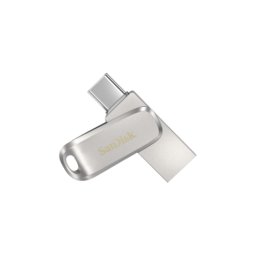 Stick memorie SanDisk Ultra Luxe Dual Drive 32GB, USB-C/USB 3.1, Silver