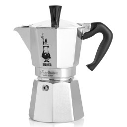 Bialetti Filtrul de cafea, 1164 Moka Express, 4 portii, Argintiu