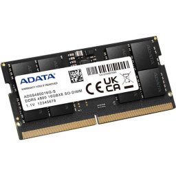 Memorie Laptop ADATA AD5S480016G-S, 16GB, DDR5, 4800MHz