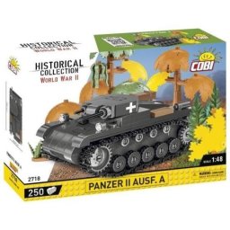 Set de constructie, Cobi, HC Al Doilea Razboi Mondial Panzer II Ausf. A, 250 piese