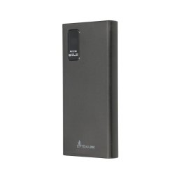 Acumulator extern, Extralink EPB-067B, 10000mAh, 5V-12V, 22.5W, Fast Charging, USB Type-C, MicroUSB, 2 x USB, Universal, Portabil, Afisaj LED, Negru