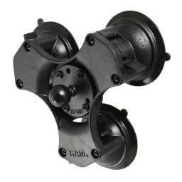 RAM® Twist-Lock™ Tripla cupa de aspiratie Baza sferica - dimensiune B