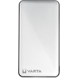 Baterie Externa Varta Energy, 10000mAh, 15W, 2 x USB-A - 1 x USB-C, Alba