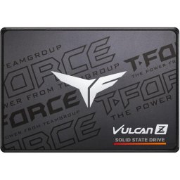 SSD Team Group VULCAN Z, 2 TB, SATA, 6 Gb/s, 2.5", negru/gri