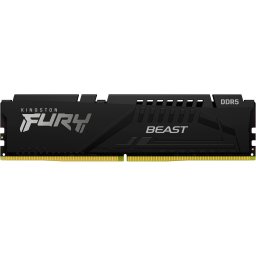 Memorie RAM Kingston FURY Beast, Capacitate 16GB DDR5, Frecventa 6000 MHz, CL 30