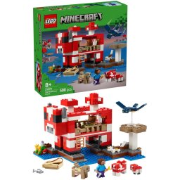 LEGO Minecraft - Casa Ciuper-vaca 21270, 500 piese, Multicolor