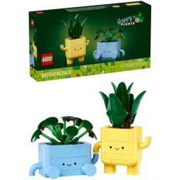 Jucarie LEGO® Botanicals, Plante fericite 10349, 217 piese, 9 ani+