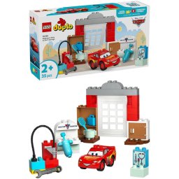 LEGO Duplo Disney - Vizita lui McQueen la garajul lui Doc 10456, 35 piese, Multicolor