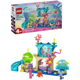 Jucarie LEGO® Gabby's Dollhouse, Aventurile in acvariu ale sirenei Gabby 11204, 103 piese, 4 ani+
