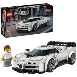Jucarie LEGO® Speed Champions, Hipermasina sport Bugatti Centodieci 77240, 291 piese, 9 ani+
