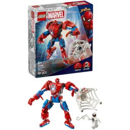 Jucarie LEGO® Marvel, Robotul Omul Paianjen vs. Anti-Venom 76308, 107 piese, 6 ani+