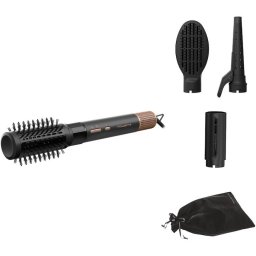 Perie multifunctionala cu aer cald ROWENTA Air Shape UB9820E0, motor digital, 150 km/h, 3 trepte temperatura, generator ioni, invelis ceramic, accesorii incluse