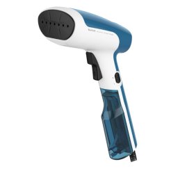 Aparat de calcat vertical Tefal Access Steam First DT6130E, 1300 W, 70 mL, Alb/Albastru