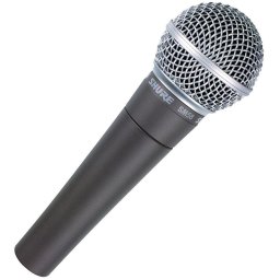 Microfon SM58, model cardioid