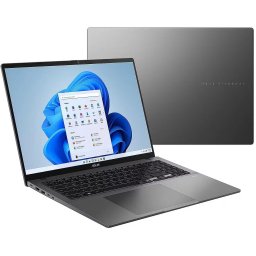 Laptop Asus Vivobook S14 S3407CA-LY042W, Intel Ultra 5 225H, 14 inch, RAM 16 GB, SSD 512 GB, Intel Graphics, Windows 11, Gri