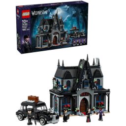 Jucarie LEGO® Wednesday, Cabana Morticiei 76786, 1002 piese, 10 ani+