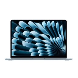 Laptop Apple MacBook Air 13.6 inch, Liquid Retina, Apple M4 (CPU 10-core, GPU 10-core), 32GB RAM, 2TB SSD, INT KB, macOS Sequoia, Albastru deschis