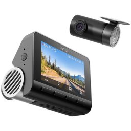 Set Camere Video Auto 70mai Dash Cam 4K A810S-2 si camera luneta, Ecran 3", IPS, Negru
