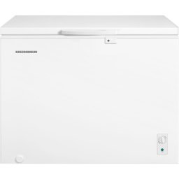 Lada frigorifica Heinner HCF-M293INVCE++, 293 L, Clasa E, Convertibila(Frigider/Congelator), Compresor inverter, Control mecanic, Termostat ajustabil, Luminare LED, Maner extern cu incuietoare, 2 cosuri, Rezistenta la frig, Alb