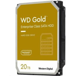 Hard Disk Western Digital Gold WD203KRYZ, 20TB, SATA III, 3.5 inch, 7200 RPM, 512 MB