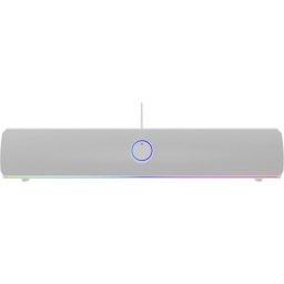 Soundbar Genesis Helium 312BT 2.0, putere 10W, frecventa 100 - 20000 Hz, alb