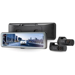 Camera video oglinda tactila, Mio MiVueR860WD, cu doua camere video separate fata si spate, fiecare cu rezolutia 2.5K, ecran tactil antiorbire de 11,26” / 28,60 cm si tehnologia STARVIS 2™