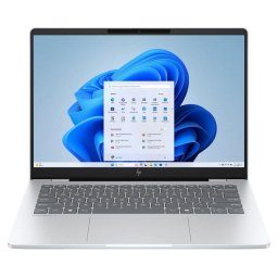 Laptop HP OmniBook 7 AI 14-fr0002nw, Procesor Intel Core Ultra 7 255U, Display 14" 2K OLED, 16GB DDR5 RAM, 512GB SSD, Placa video integrata Intel Graphics, Windows 11 Home, Argintiu