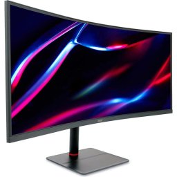 Monitor LED Gaming Curbat Acer Nitro XV345CURXbmiipphx, 34", UWQHD, VA, 1ms, 240Hz, Negru