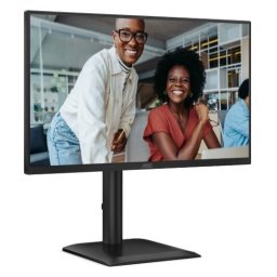 Monitor IPS LED AOC 23.8" 24E4CV, Full HD 1920 x 1080, HDMI, DisplayPort, Pivot, 120 Hz, 4 ms Negru