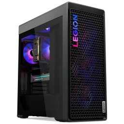 Sistem Desktop PC Lenovo Legion T7, Intel Core Ultra 7 265KF, 64GB RAM, 2TB, No Os, RTX5080, Negru