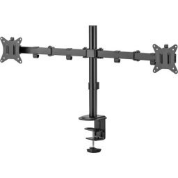 Suport Monitor Superior SUPSPC002, dublu, reglabil, ecran intre 17 - 32 inch, greutate suportata 9 kg/brat, negru