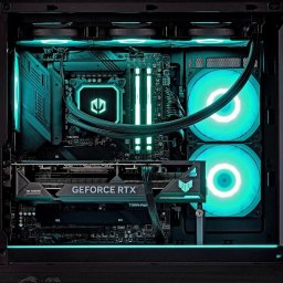Desktop PC, Actina ,AMD Ryzen™ 7 9800X3D, 32GB RAM, 2TB SSD, RTX 5090, 1000W, Midi Tower, Negru