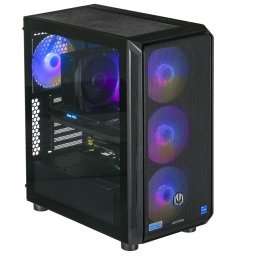 Sistem Desktop PC Actina KOMACNGIP0177, Intel Core i5 i5-14400F, 32 GB DDR5-SDRAM, 1 TB SSD, Intel Arc B580, Windows 11 Home, Midi Tower, Negru