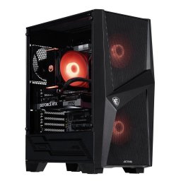 Desktop PC Actina Midi Tower, AMD Ryzen 9 7900 12 C / 24 T, 3.7 GHz - 5.4 GHz, 32 GB RAM, 1 TB SSD, NVIDIA GeForce RTX 5070 12 GB, Fara sistem de operare