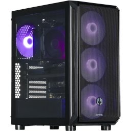 Desktop PC Actina Midi Tower, AMD 8700F 8 C / 16 T, 4.1 GHz - 5 GHz, 32 GB RAM, 2 TB SSD, AMD RX 9070 16 GB, Fara sistem de operare