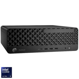 Desktop PC HP ProDesk 4 SFF G1i AI PC, Procesor Intel Core Ultra 5 225, 16 GB DDR5-SDRAM, 512 GB SSD, Windows 11 Pro, Negru