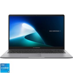 Laptop ASUS ExpertBook P1 P1503CVA-S71231, Procesor Intel® Core™ i5-13420H, Display 15.6" FHD, 16GB DDR5 RAM, SSD 512 GB, Placa video integrata Intel UHD Graphics, NoOS, Misty Grey