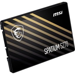 SSD MSI Spatium S270 SATA 2.5, 480GB, 2.5", Serial ATA III, 3D NAND