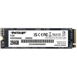 SSD PATRIOT VIPER P320, M.2, PCI-Express 4 NVMe, 256GB, 2.2GB/S (P320P256GM28)