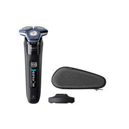 Aparat de ras electric Philips Shaver Seria 7000 S7886/35, Wet&Dry, SkinIQ, Bluetooth, Autonomie 60 minute, 5 W, Gri
