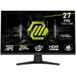 Monitor Gaming MSI MAG 274F, 27'', IPS, Full HD, 200Hz, 1ms, HDMI DP, Negru