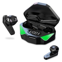Casti True Wireless Media Tech ASSAULT, Bluetooth, Gaming, Sunet HD, Microfon, Negru