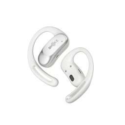 Casti True Wireless Shokz OpenFit Air, Bluetooth, microfon, distanta 10 m, Alb
