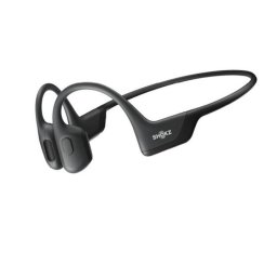 Casti alergare wireless Shokz OpenRun Pro 2, Bluetooth, Conductie osoasa, Autonomie 12 ore, Negru